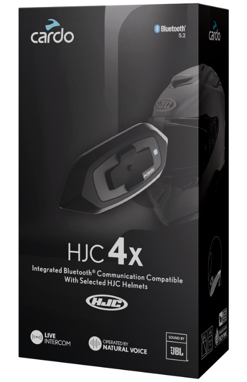 Интерком за мотоциклет CARDO HJC 4X Single