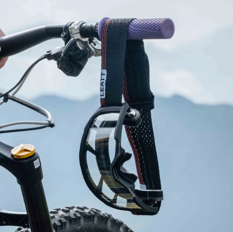 Вело очила LEATT Velocity 4.0 MTB X-Flow Black Clear 83% — снимка 2