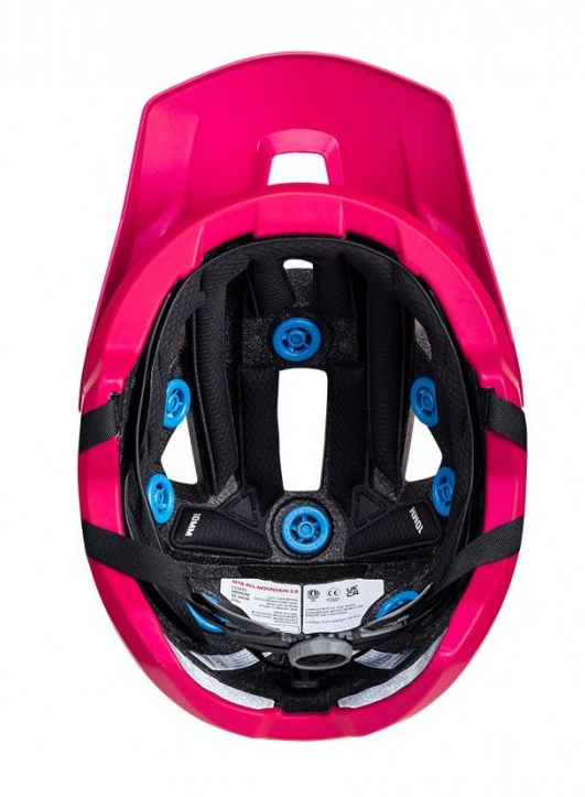 Вело каска LEATT MTB AllMtn 2.0 V24 Ruby — снимка 3