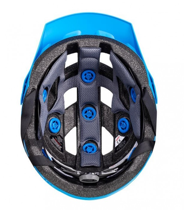 Вело каска LEATT MTB AllMtn 1.0 V24 Cyan — снимка 4