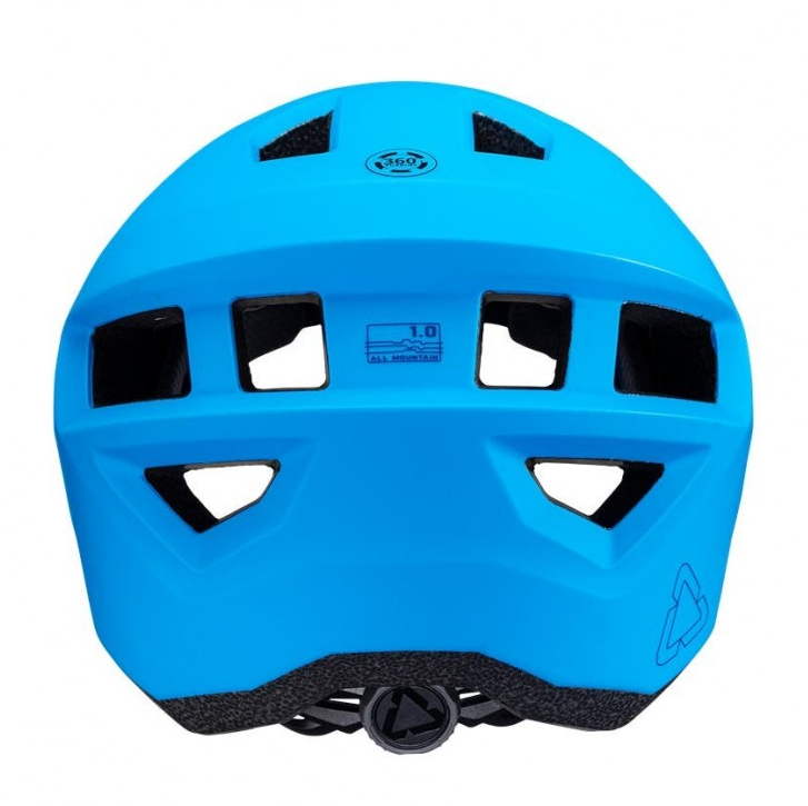 Вело каска LEATT MTB AllMtn 1.0 V24 Cyan — снимка 3