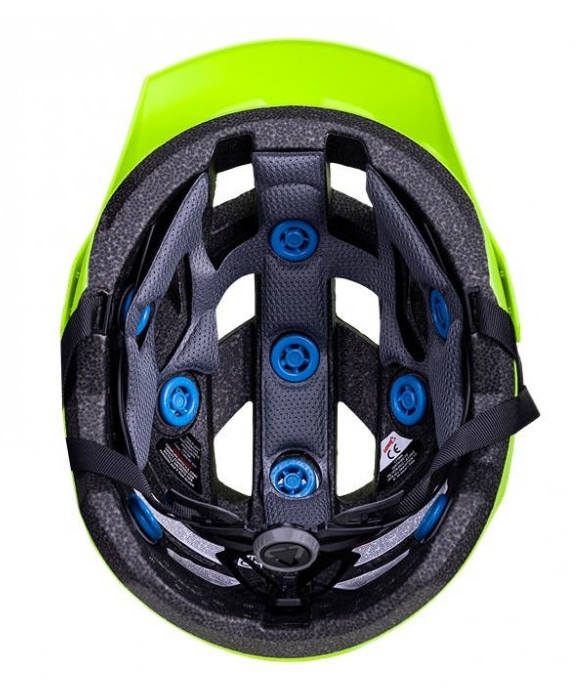 Вело каска LEATT MTB AllMtn 1.0 V24 Lime — снимка 4