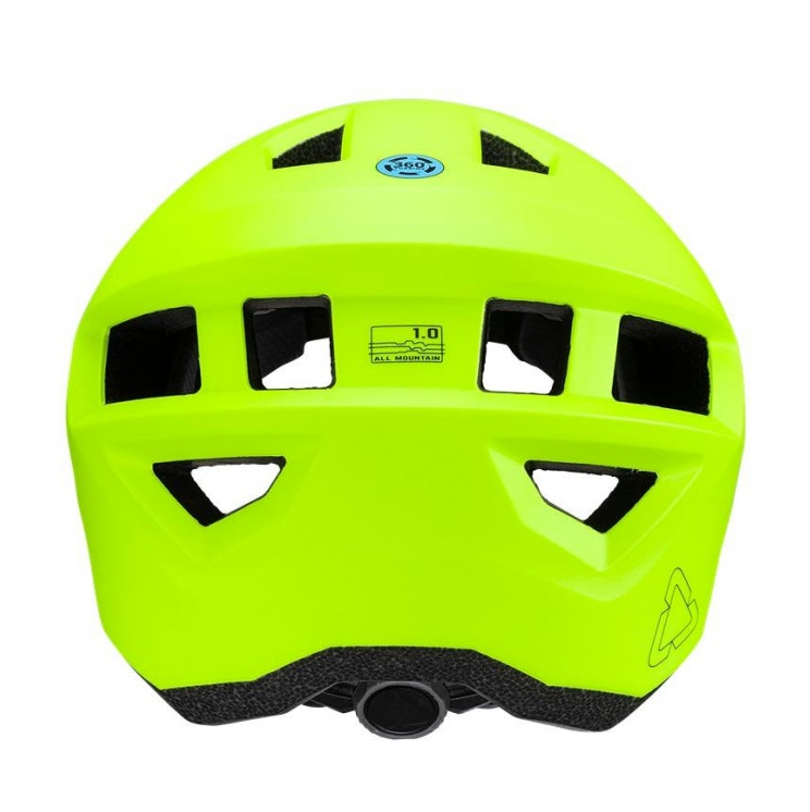 Вело каска LEATT MTB AllMtn 1.0 V24 Lime — снимка 3