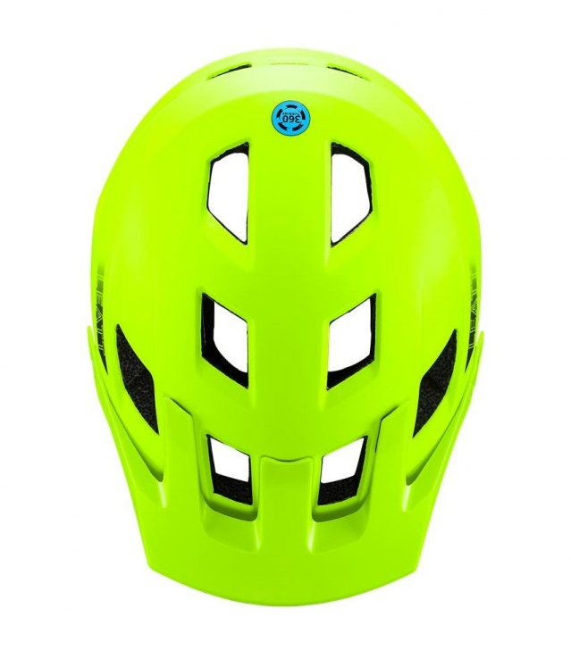 Вело каска LEATT MTB AllMtn 1.0 V24 Lime — снимка 2