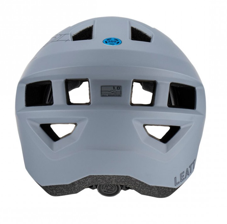 Вело каска LEATT MTB AllMtn 1.0 V23 Titanium — снимка 4