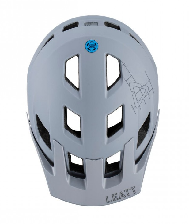 Вело каска LEATT MTB AllMtn 1.0 V23 Titanium — снимка 3