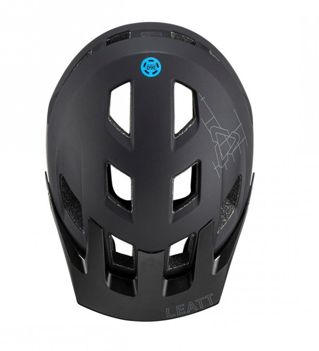 Вело каска LEATT MTB AllMtn 1.0 V23 Stealth — снимка 3