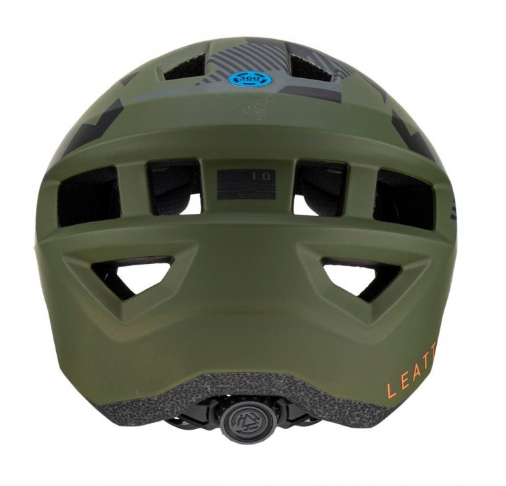 Детска вело каска LEATT MTB AllMtn 1.0 Junior V23 Camo — снимка 4
