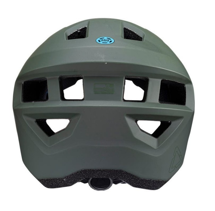 Вело каска LEATT MTB AllMtn 1.0 V24 Spinach — снимка 4