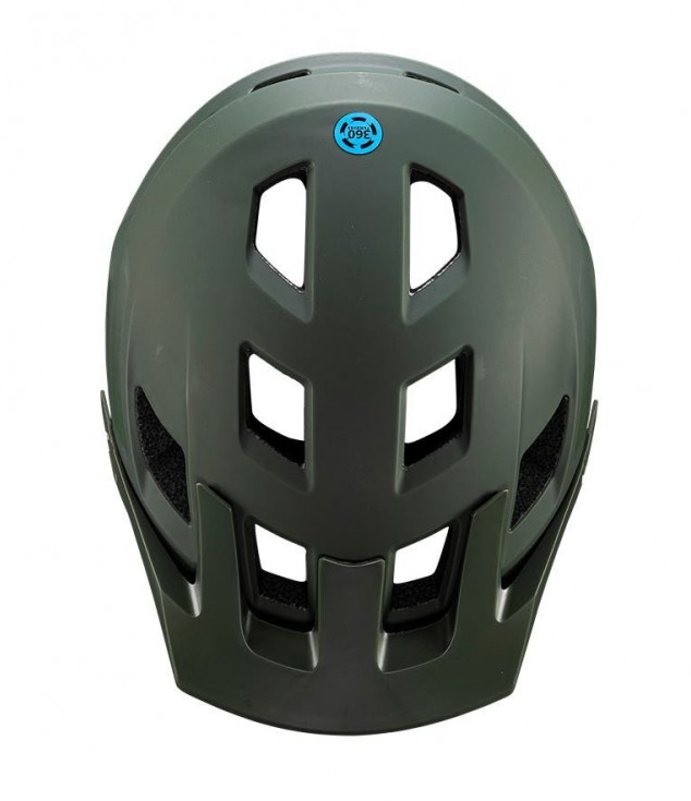 Вело каска LEATT MTB AllMtn 1.0 V24 Spinach — снимка 3