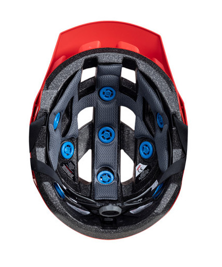 Вело каска LEATT MTB AllMtn 1.0 V24 Red — снимка 3