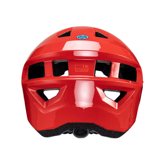 Вело каска LEATT MTB AllMtn 1.0 V24 Red — снимка 2