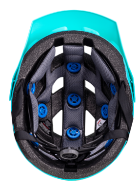 Детска вело каска LEATT MTB AllMtn 1.0 Junior V24 Aqua — снимка 2