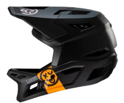Вело каска LEATT MTB Gravity 4.0 V25 Black — снимка 3