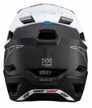 Вело каска LEATT MTB Gravity 6.0 Carbon V24 White — снимка 4