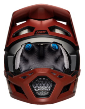 Вело каска LEATT MTB Gravity 4.0 V25 Lava — снимка 4