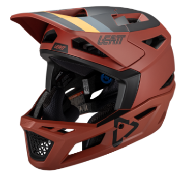 Вело каска LEATT MTB Gravity 4.0 V25 Lava — снимка 2