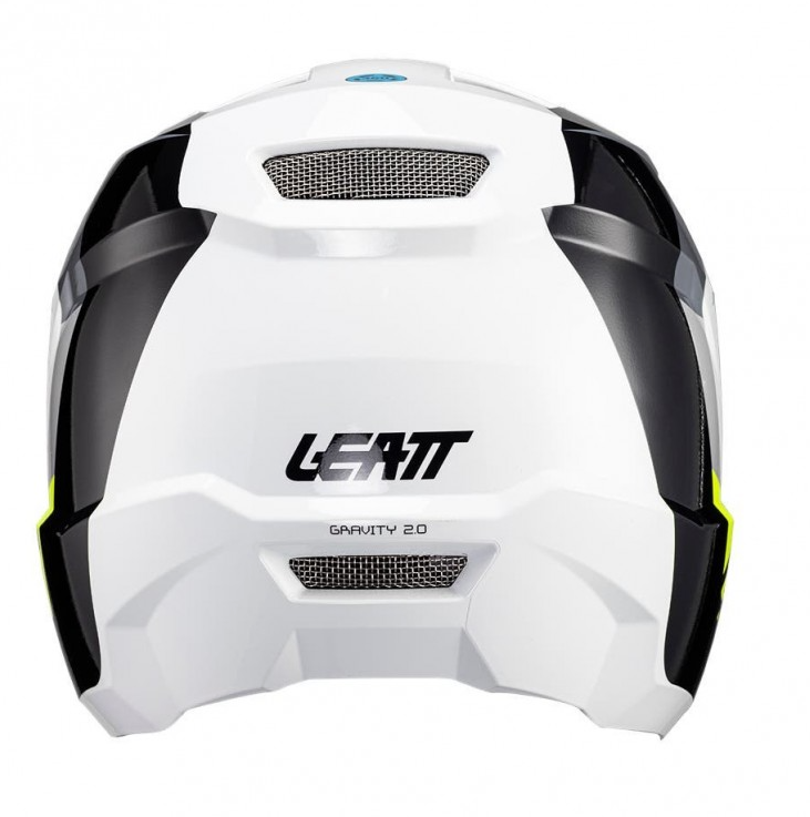 Вело каска LEATT MTB Gravity 2.0 V24 White/Black — снимка 4