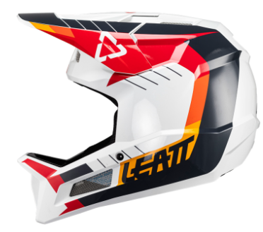 Вело каска LEATT MTB Gravity 2.0 V24 White/Red — снимка 2