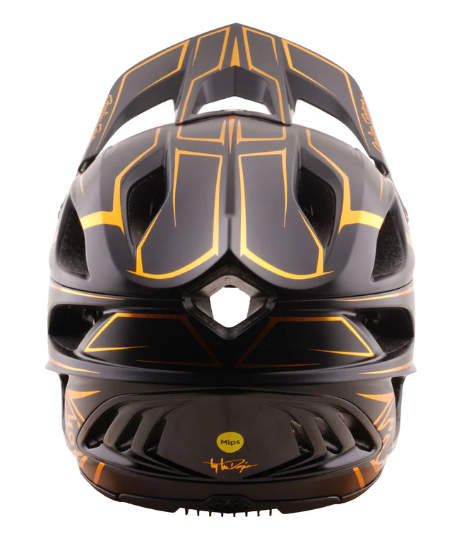 Вело каска Troy Lee Designs Stage Stunt MIPS Pinstripe Black — снимка 2