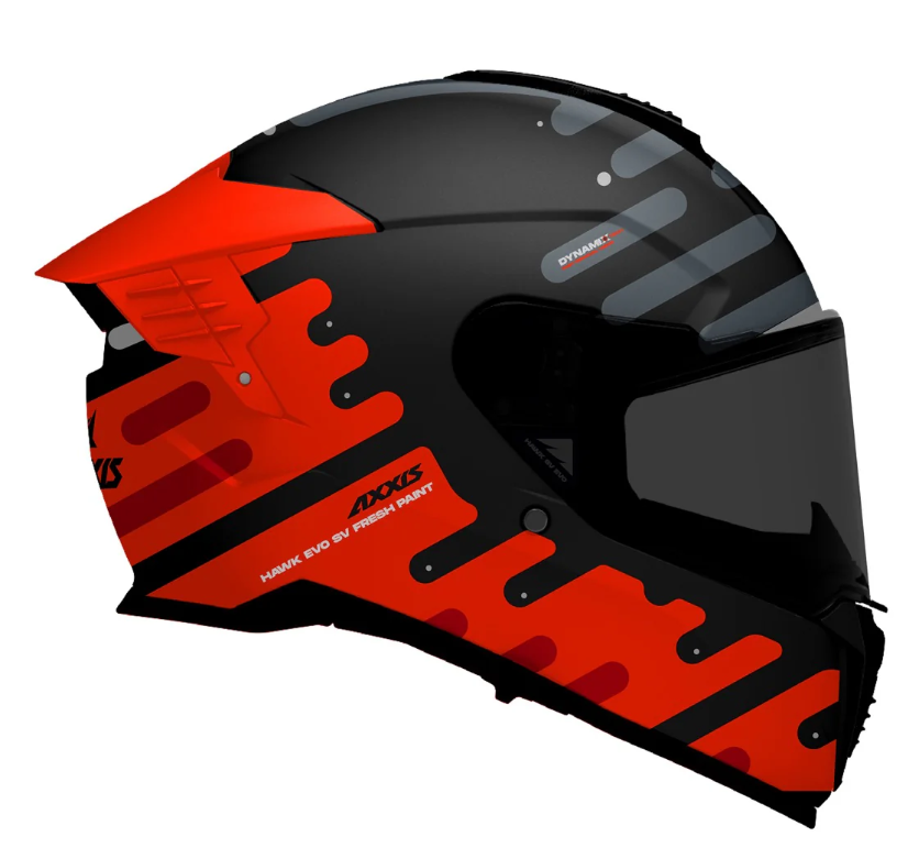 Каска AXXIS HAWK EVO SV FRESHPAINT B5 MATT — снимка 2