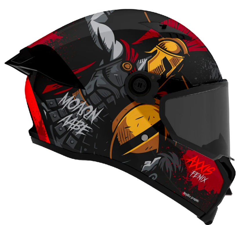 Каска AXXIS FENIX HOPLITA B5 MATT — снимка 2