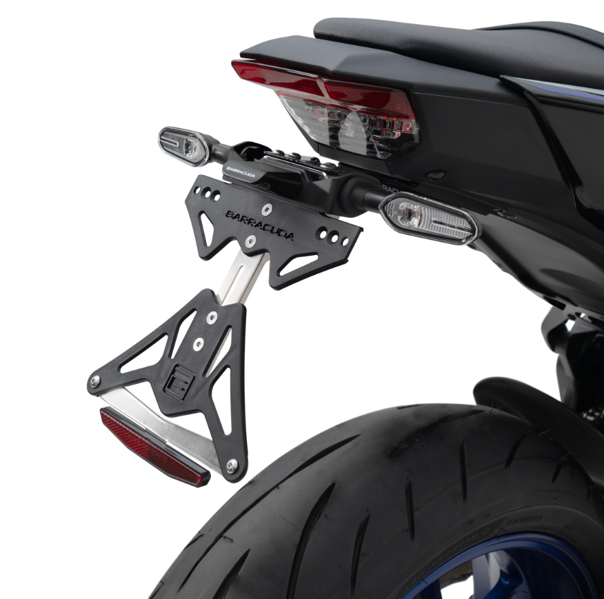 Стойка за номер за оригинални мигачи BARRACUDA Yamaha MT-09 2024→ — снимка 2