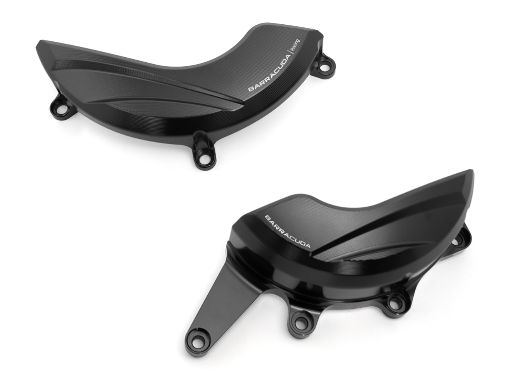 Комплект протектори за двигател BARRACUDA CRANKCASE PROTECTION Ducati Panigale V4/V2 (2018-2024) — снимка 2