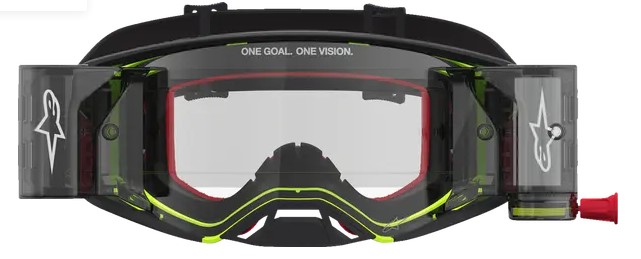 Мотокрос очила ALPINESTARS SUPERTECH FIRMA ROLL OFF BLK YEL FLO CLEAR — снимка 3