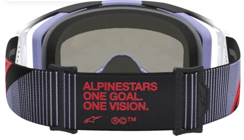 Мотокрос очила ALPINESTARS VISION 8 MAVEN LAV BLACK MIRROR-PINK — снимка 2