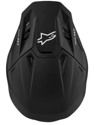Мотокрос каска ALPINESTARS SM7 BLACK-MATT — снимка 2