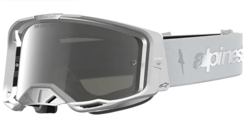 Мотокрос очила ALPINESTARS VISION 8 AMBER WHT SILVER MIRROR-SILVER