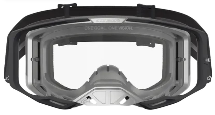 Мотокрос очила ALPINESTARS VISION 8 AMBER BLK/SIL/CLR — снимка 3