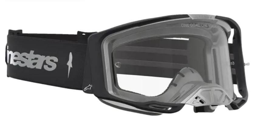 Мотокрос очила ALPINESTARS VISION 8 AMBER BLK/SIL/CLR — снимка 2