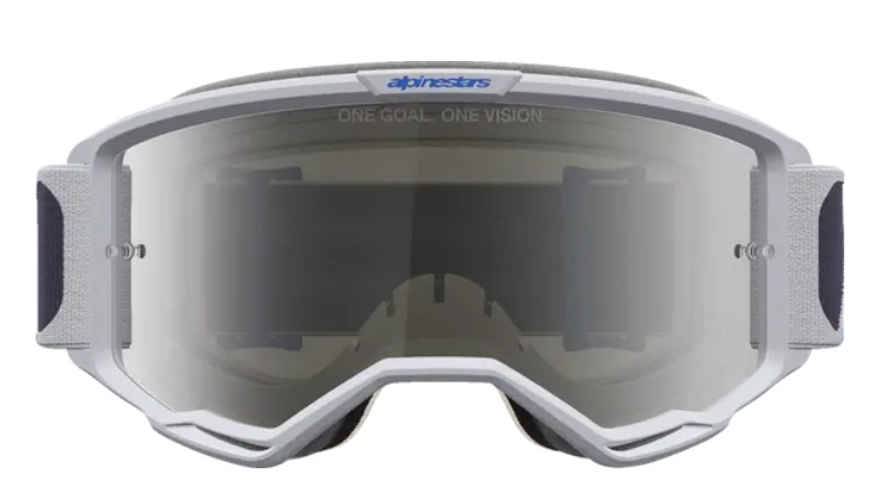 Мотокрос очила ALPINESTARS VISION 5 DRAG LIL/BLU/MIRR-SILVER — снимка 2