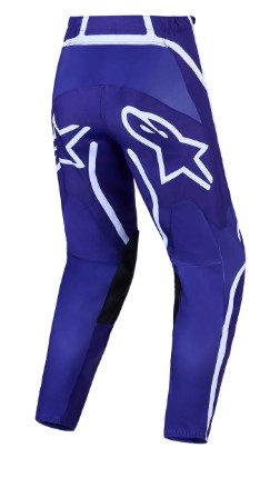 Мотокрос брич ALPINESTARS Fluid APEX V2 BLUE/WHITE — снимка 2