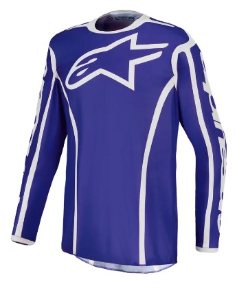 Мотокрос джърси Alpinestars FLUID APEX V2 BLUE/WHITE