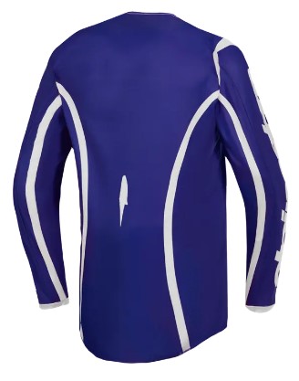 Мотокрос джърси Alpinestars FLUID APEX V2 BLUE/WHITE — снимка 2