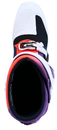 Мотокрос ботуши ALPINESTARS TECH 7 C27 PRPL/BLU/FLUO RD — снимка 3