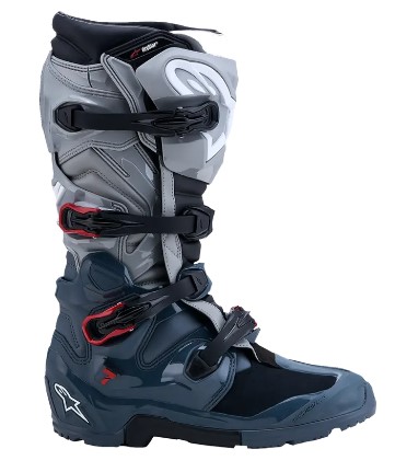 Ботуши ALPINESTARS TECH 7 Enduro Drystar® DK GRY/RED — снимка 3