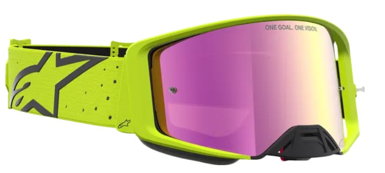 Мотокрос очила ALPINESTARS SUPERTECH VESTA YEL FLUO BLK MIRROR-RED — снимка 4