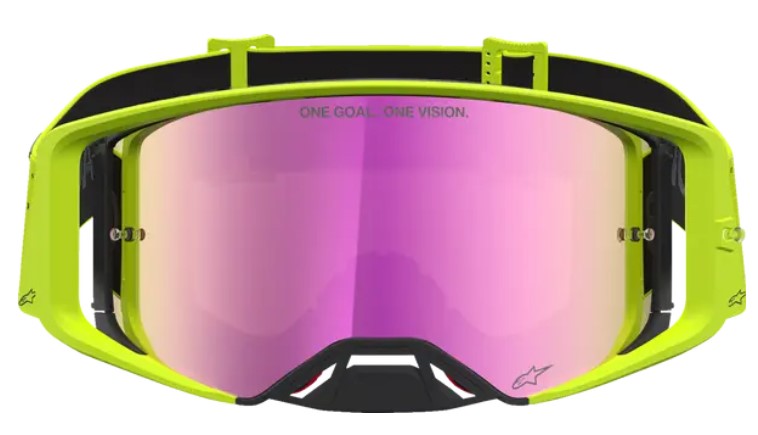 Мотокрос очила ALPINESTARS SUPERTECH VESTA YEL FLUO BLK MIRROR-RED — снимка 3