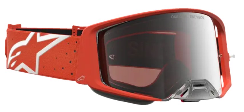 Мотокрос очила ALPINESTARS SUPERTECH VESTA ORG SILVER MIRROR-SILVER — снимка 3