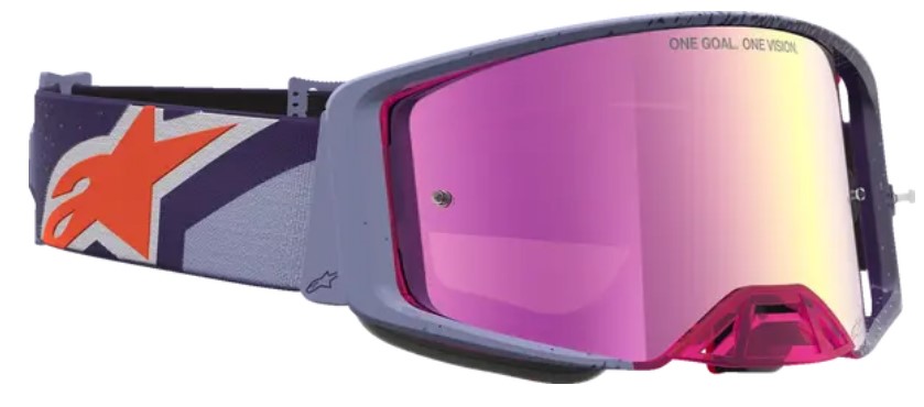 Мотокрос очила ALPINESTARS SUPERTECH HITEN PUR RED MIRROR-PINK_2