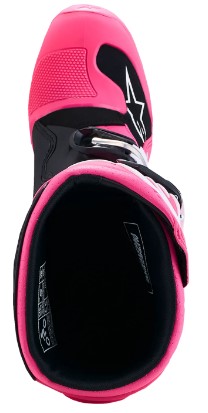 Детски мотокрос ботуши Alpinestars TECH 7S PNK/BK/WH — снимка 4