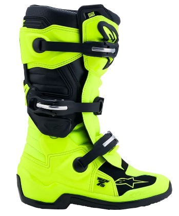 Детски мотокрос ботуши Alpinestars TECH 7S YW/BK — снимка 2