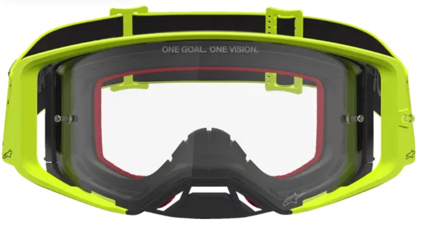 Мотокрос очила ALPINESTARS SUPERTECH VESTA YW FLUO/BK/CLR — снимка 2