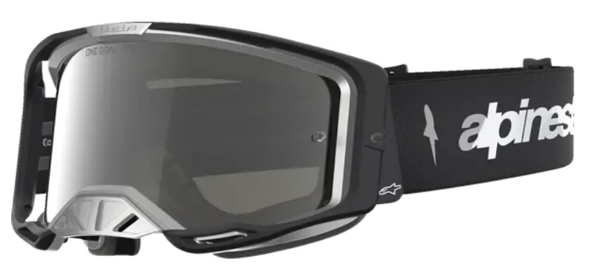 Мотокрос очила ALPINESTARS VISION 8 AMBER BK/SLVR MIRR-SILVR