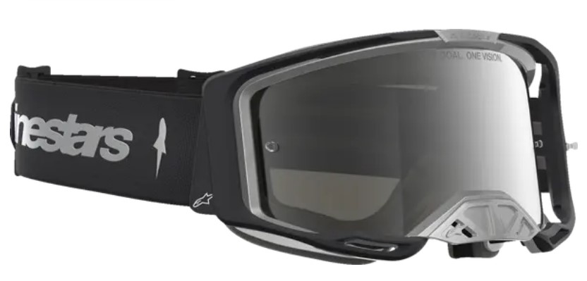 Мотокрос очила ALPINESTARS VISION 8 AMBER BK/SLVR MIRR-SILVR — снимка 3