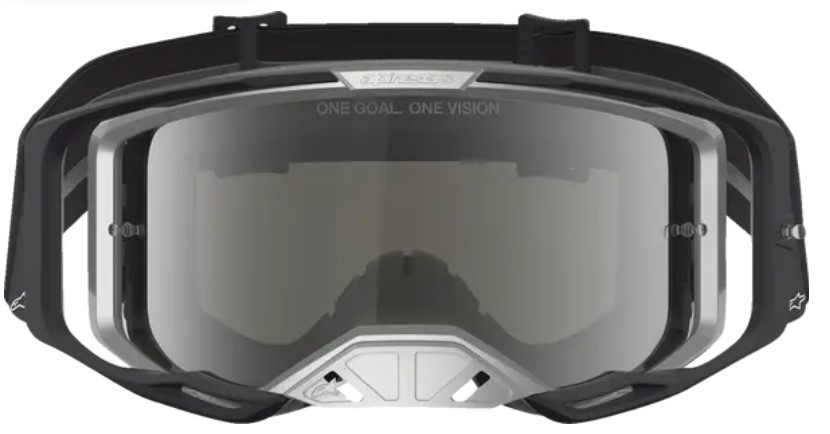 Мотокрос очила ALPINESTARS VISION 8 AMBER BK/SLVR MIRR-SILVR — снимка 2